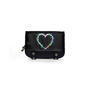 Cartuchera plegable Zaphir full black en ABC Librería y Juguetería