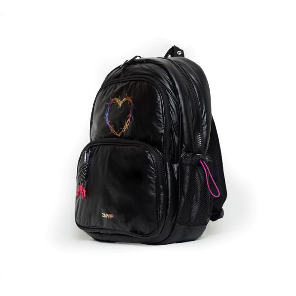 Mochila Zaphir full black en ABC Librería y Juguetería