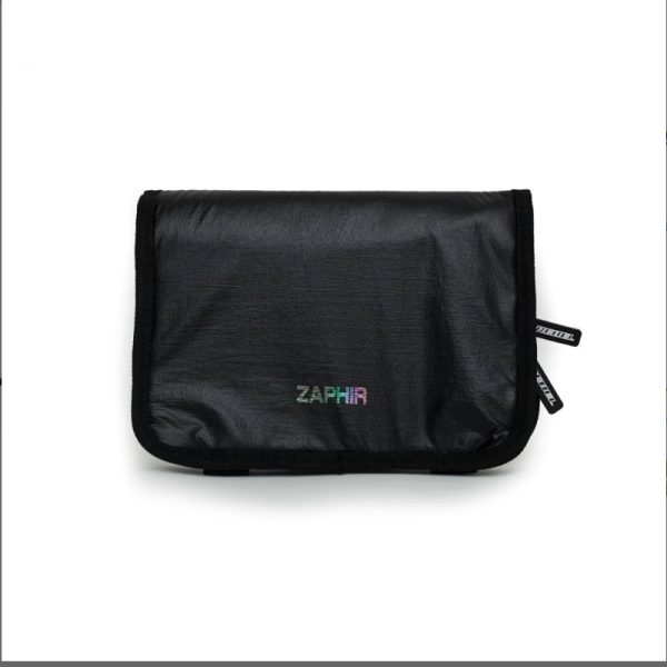 Cartuchera plegable Zaphir full black en ABC Librería y Juguetería