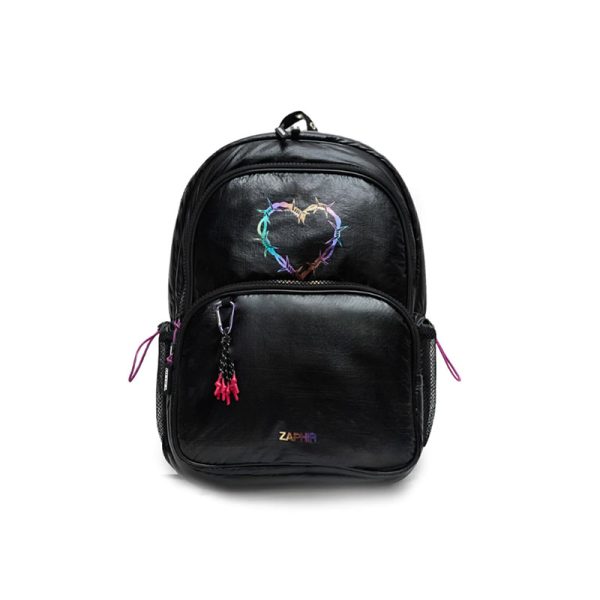 Mochila Zaphir full black en ABC Librería y Juguetería