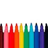 10 Marcadores de muestra de punta fina Giotto Turbo Color intenso. ABC Librería y Juguetería. Tu mejor aliado.