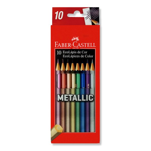 Ecolápiz de color metálico Faber-Castell en ABC Librería y juguetería digital