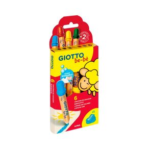 6 Lápices colores Giotto bebe en tienda online ABC Librería Juguetería