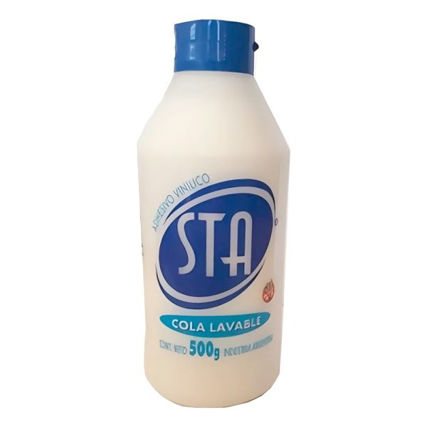 Adhesivo vinílico lavable STA 500g en ABC Librería y Juguetería