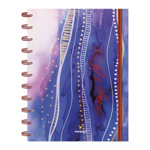 Agenda norpac Tapa dura Bohemian Nº8 Semanal espiralada en ABC Librería y juguetería