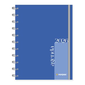 Agenda norpac Tapa dura Clásica Nº8 Semanal espiralada en ABC Librería y juguetería