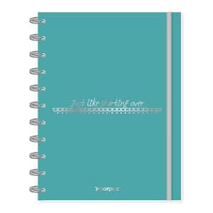 Agenda norpac Tapa dura Eternity pastel Diaria espiralada en ABC Librería y juguetería