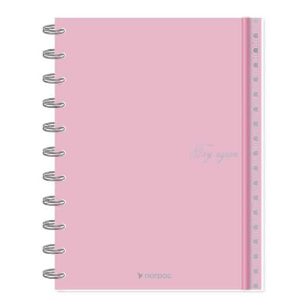 Agenda norpac Tapa dura Eternity pastel Diaria espiralada en ABC Librería y juguetería