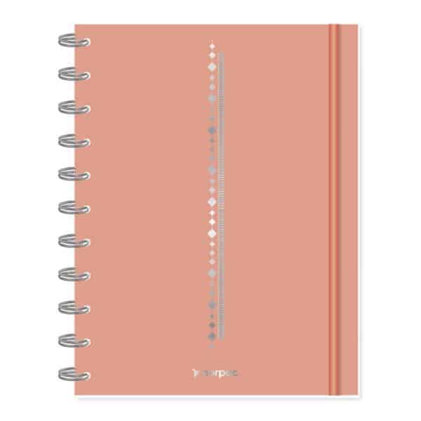 Agenda norpac Tapa dura Eternity pastel Diaria espiralada en ABC Librería y juguetería