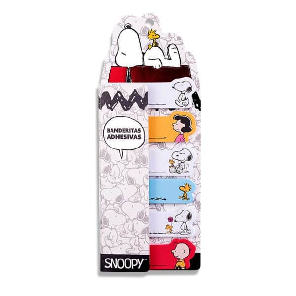Banderitas Adhesivas Snoopy Mooving en ABC Librería y juguetería