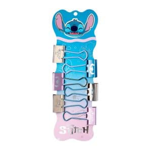 Binder Clips 25mm x 6 Stitch Mooving en ABC Librería y Juguetería