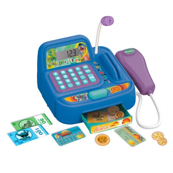 Caja Registradora Con Micrófono, Luces Y Sonido Stitch Ditoys en ABC Librería y Juguetería