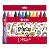 Crayones de cera Filgo Jumbo Pinto. Colores brillantes x 12 unidades en ABC Librería y juguetería.