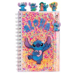 Cuaderno A5 Con separadores Stitch Mooving en ABC Librería y Juguetería