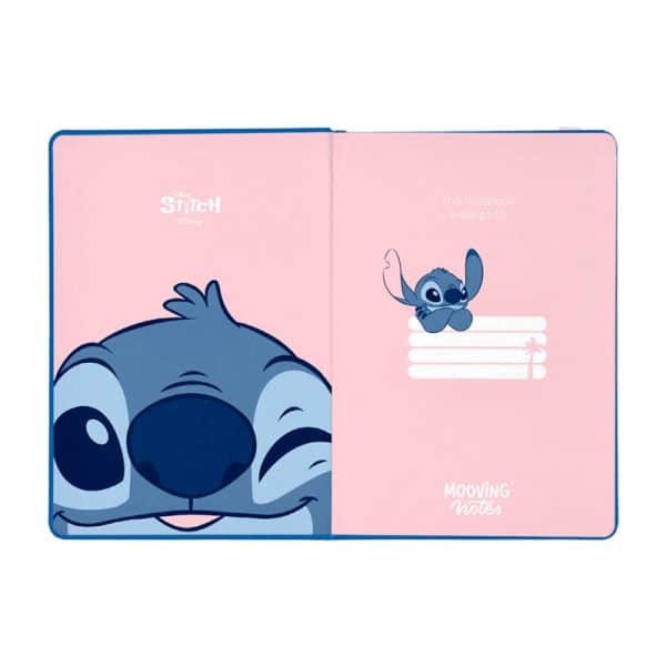 Cuaderno A5 Stitch Mooving en ABC Librería y Juguetería
