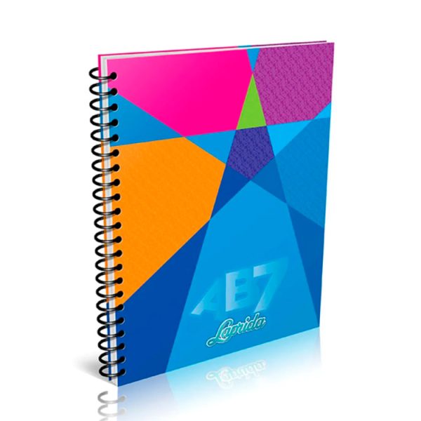 Cuaderno Laprida Ab7 21/27 Con Espiral X 60 Hojas Cuadriculado en ABC Librería Juguetería