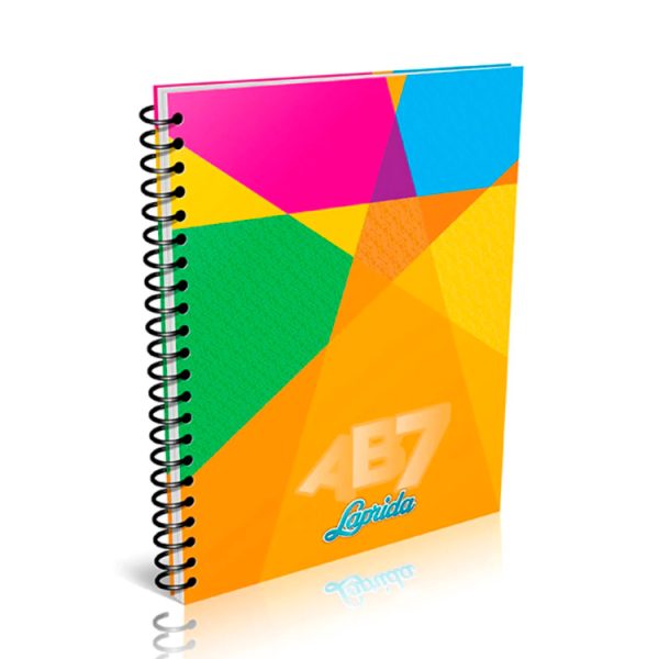 Cuaderno Laprida Ab7 21/27 Con Espiral X 60 Hojas Cuadriculado en ABC Librería Juguetería