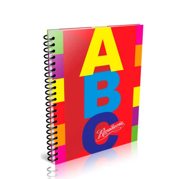 Cuaderno Rivadavia ABC Espiralado Rayado 21 x 27 100 hojas en ABC Librería Juguetería