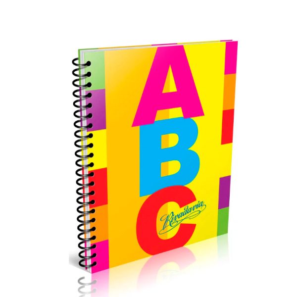 Cuaderno Rivadavia ABC Espiralado Rayado 21 x 27 100 hojas en ABC Librería Juguetería