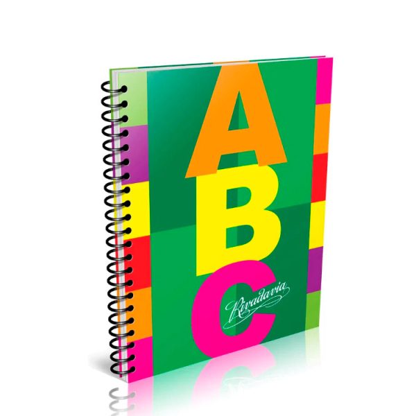 Cuaderno Rivadavia ABC Espiralado Rayado 21 x 27 100 hojas en ABC Librería Juguetería