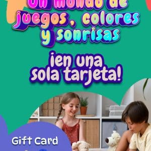 Gift Card. Tarjeta de regalo 'Día del niño' en ABC Librería y Juguetería. Tienda online.