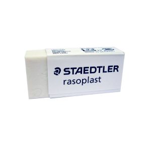 Goma de borrar Staedtler rasoplast en ABC Librería escolar, técnica, comercial, artística