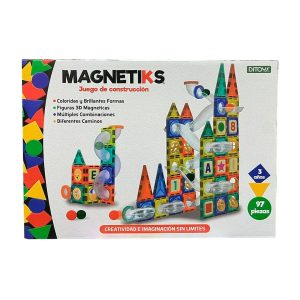 Magnetiks - Juego de Construcción Magnético (97 piezas) - Ditoys en ABC Librería y Juguetería