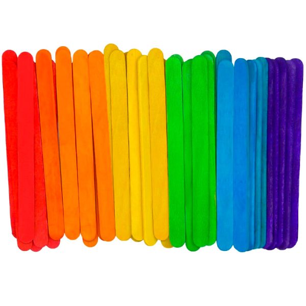 Palitos para marquetería colores varios Talbot x 50 unidades en ABC Librería y Juguetería