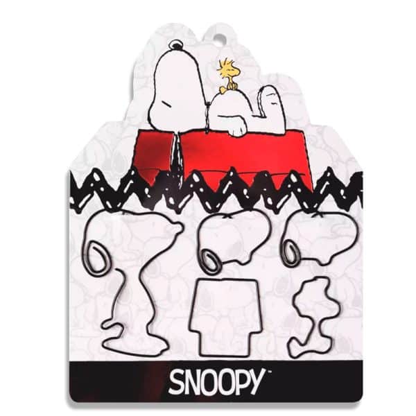 Paper Clips con forma x 5 Snoopy Mooving en ABC Librería y juguetería