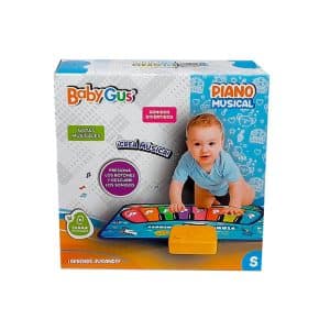 Piano Musical Baby Gus. Alfombra interactiva para crear música, ideal para pequeños en ABC Librería y Juguetería