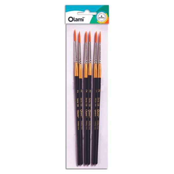 Pincel chato Olami en ABC Librería y Juguetería