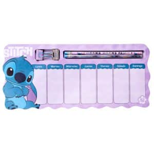 Planner Semanal con accesorios Stitch Mooving en ABC Librería y Juguetería