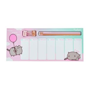 Planner Semanal Pusheen + Accesorios Mooving en ABC Librería y Juguetería