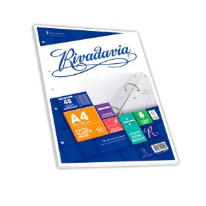 Repuesto A4 de 48 hojas cuadriculadas en ABC Librería y Juguetería